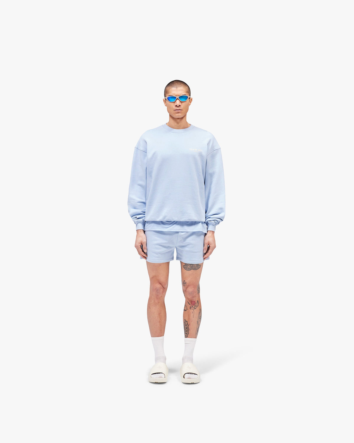 REPRESENT Team 247 Oversized Crew - Glacier