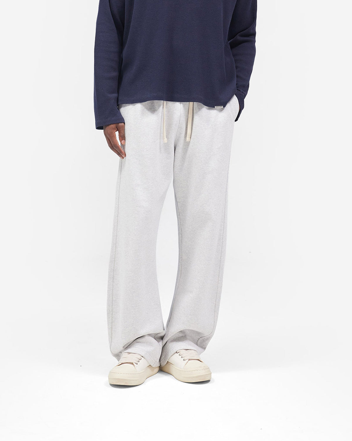 REPRESENT Initial Sweatpants - Ice Grey Marl