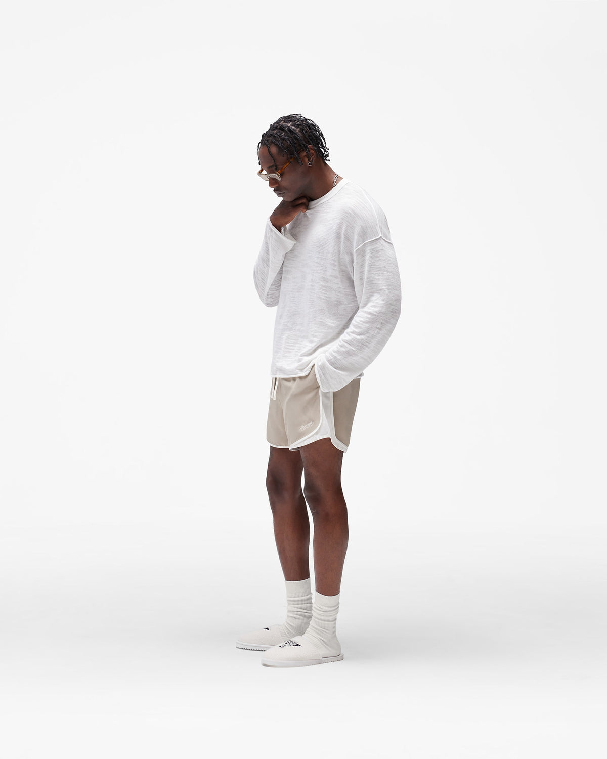 REPRESENT Cruz Short - Beige