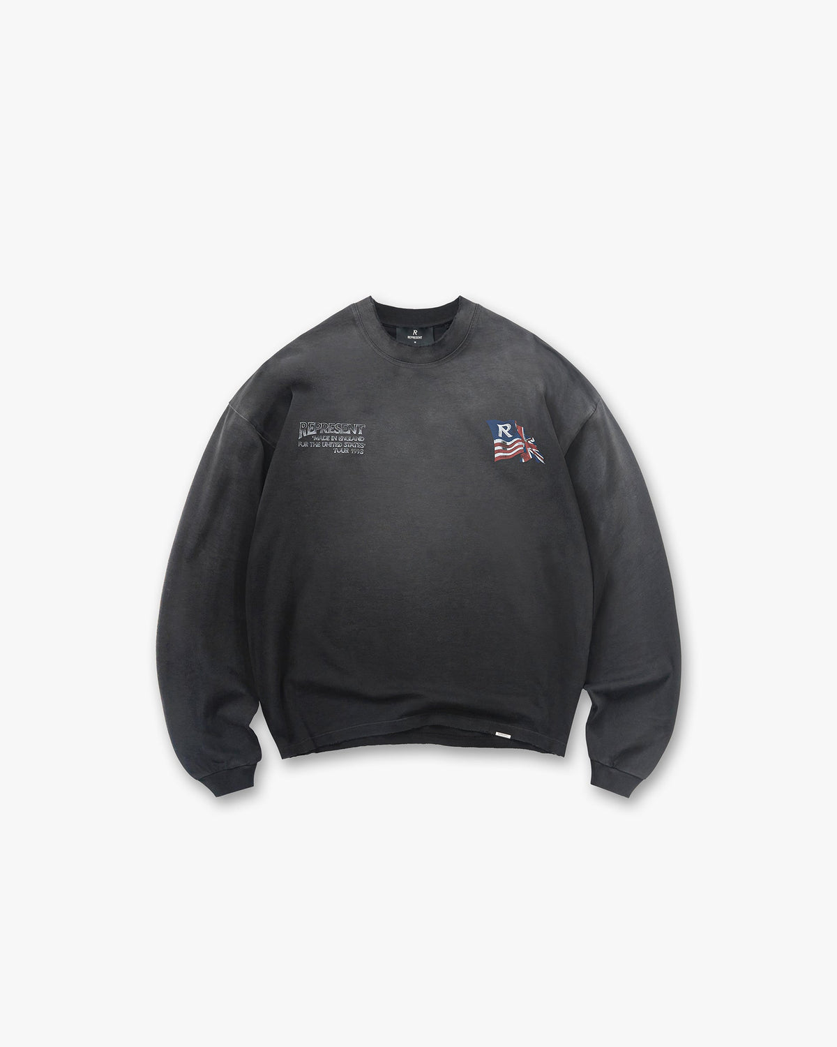 REPRESENT Eagle Long Sleeve T-Shirt - Black