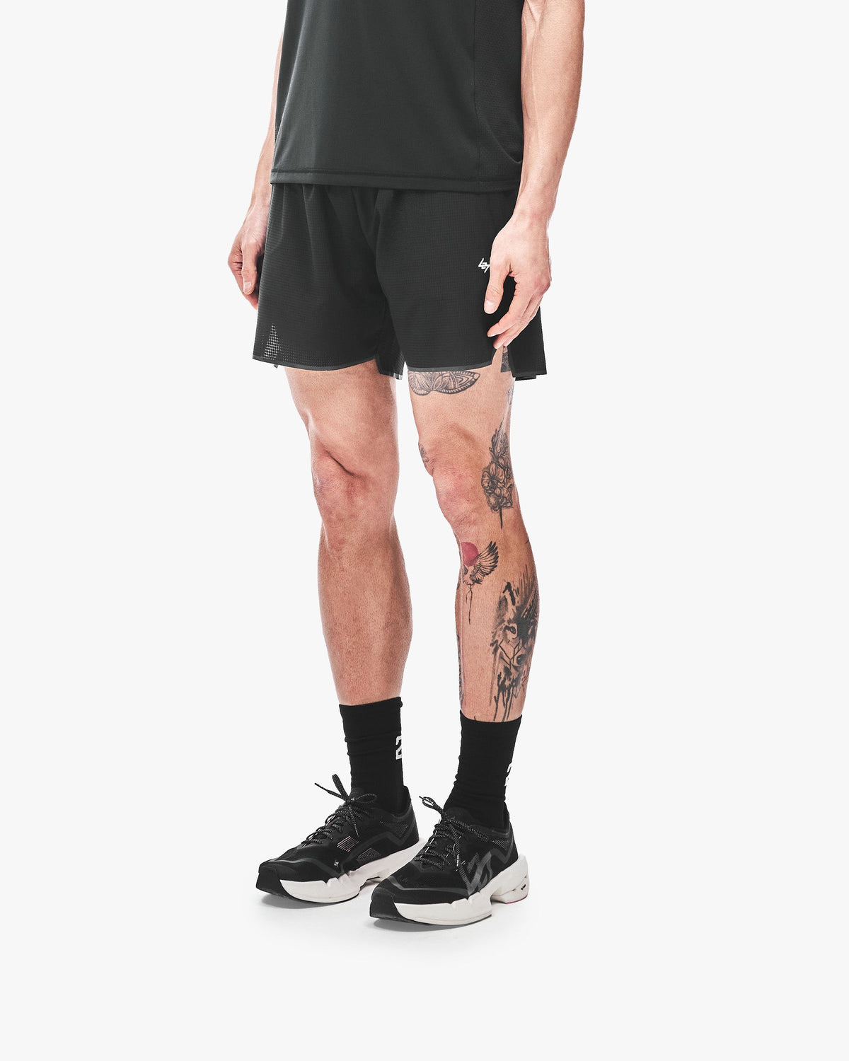 REPRESENT 247 Aero Shorts Jet Black