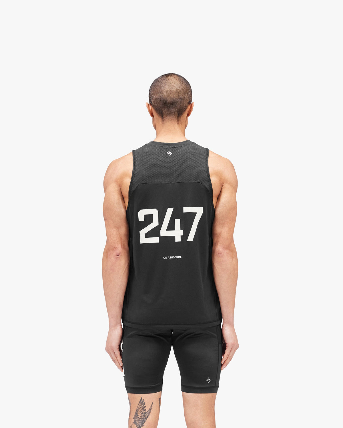 REPRESENT 247 Numbers Vest - Jet Black