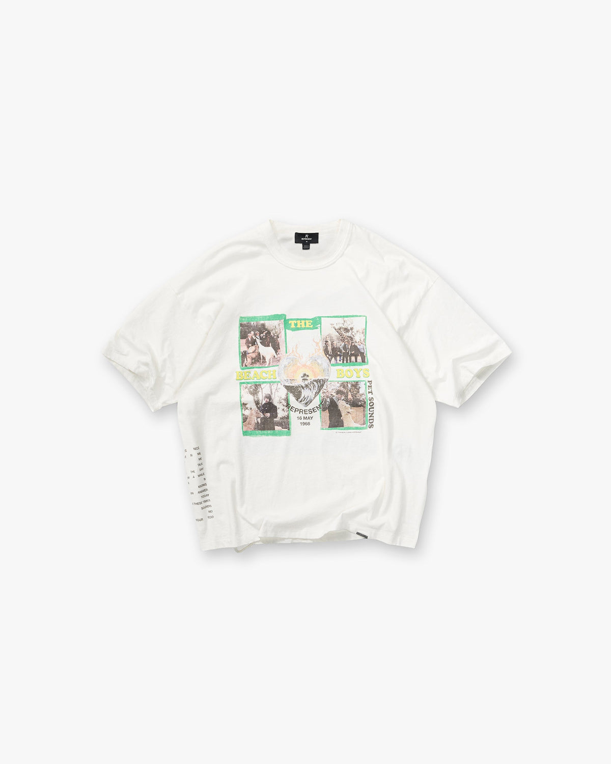 REPRESENT Represent x Beach Boys Pet Sounds T-Shirt - Flat White