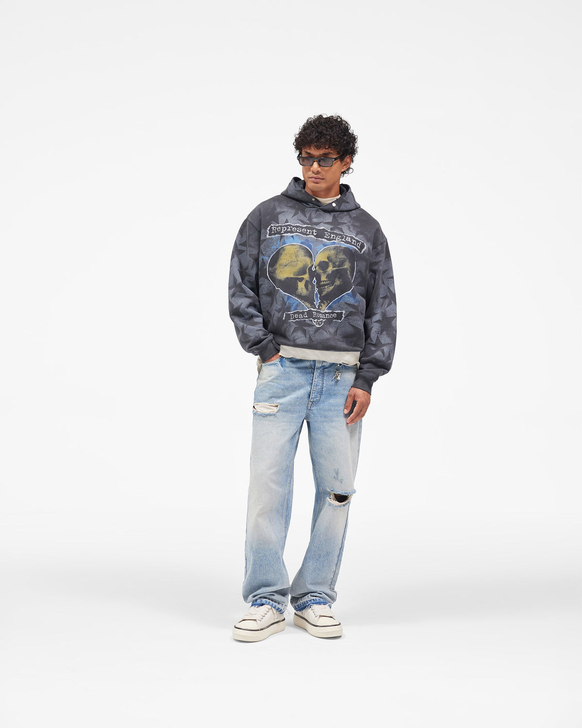 REPRESENT Romance Hoodie - Vintage Black