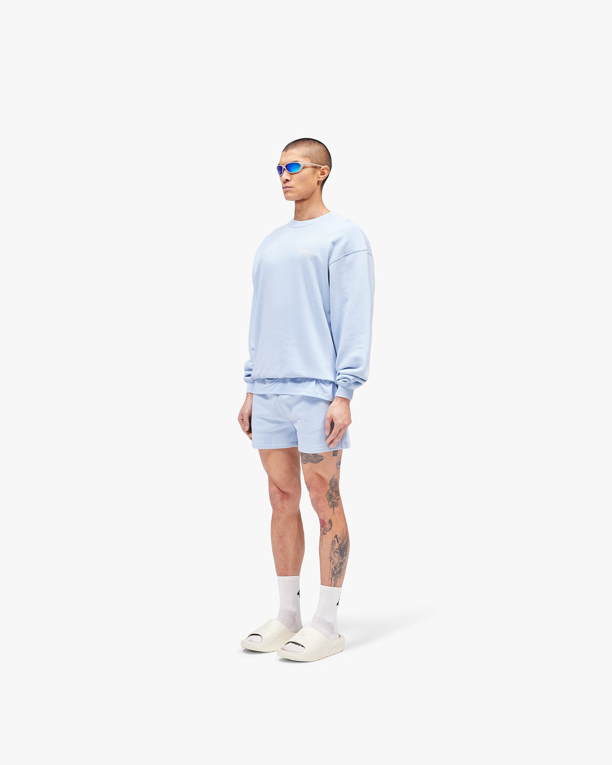 REPRESENT Team 247 Oversized Crew - Glacier