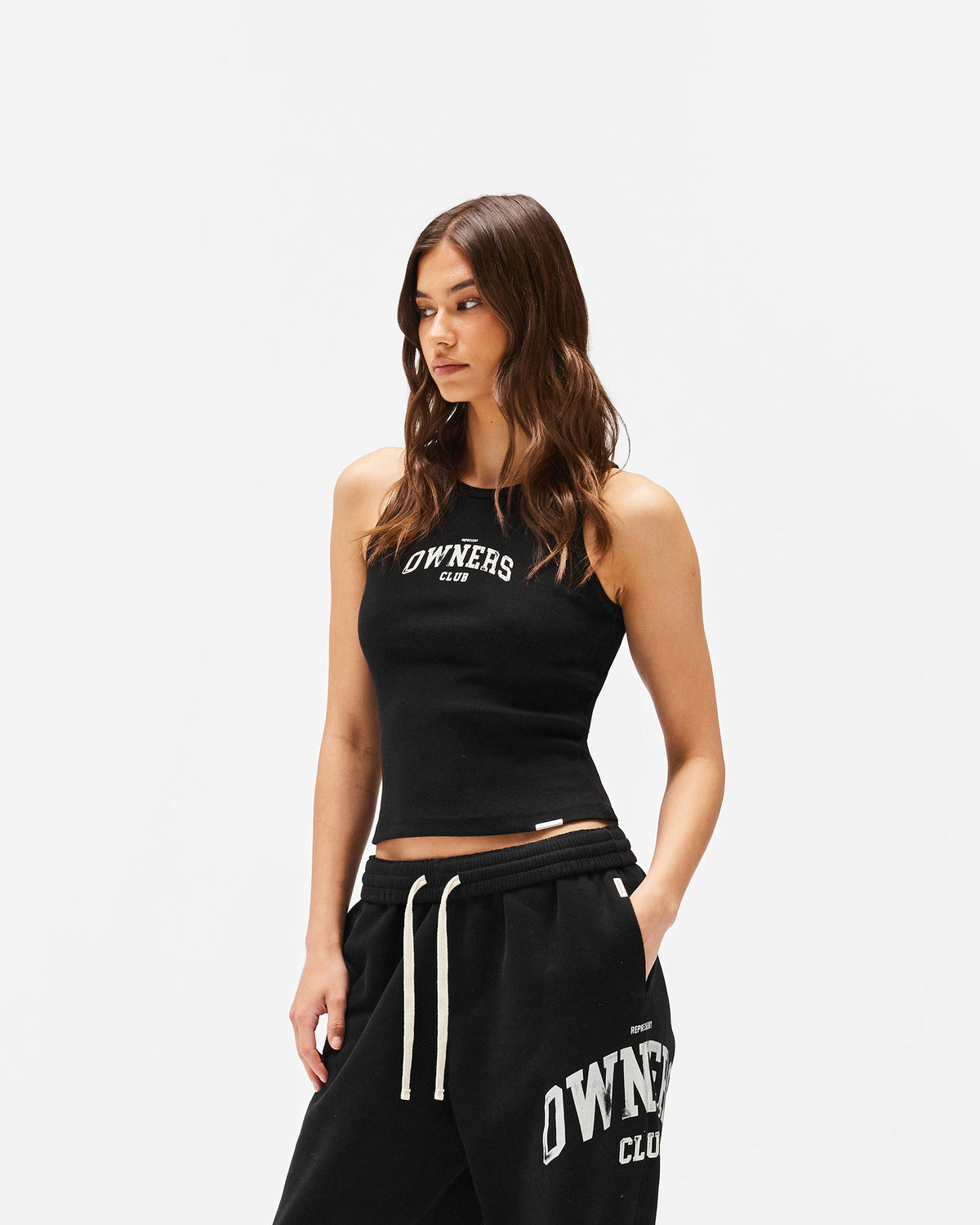 REPRESENT Represent Owners Club Rib Vest - Jet Black