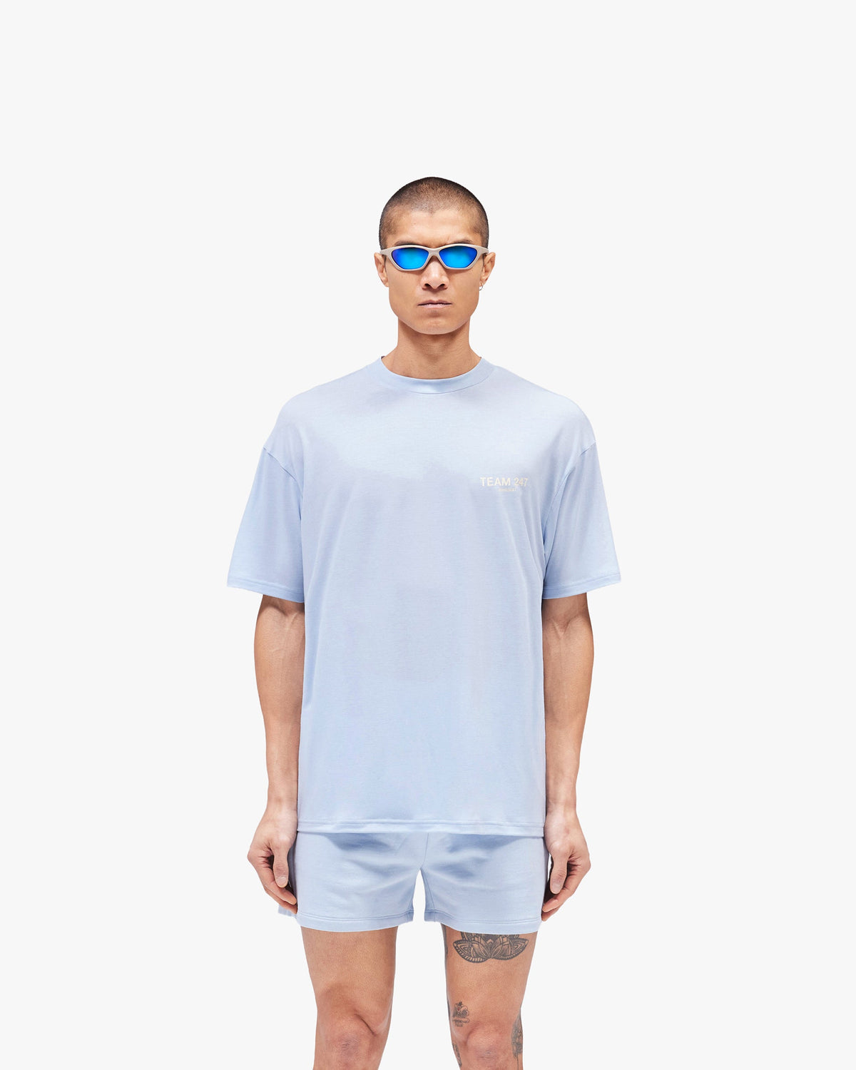 REPRESENT Team 247 Oversized T-Shirt - Glacier