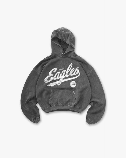 REPRESENT Philadelphia Eagles x Represent Hoodie - Vintage Grey