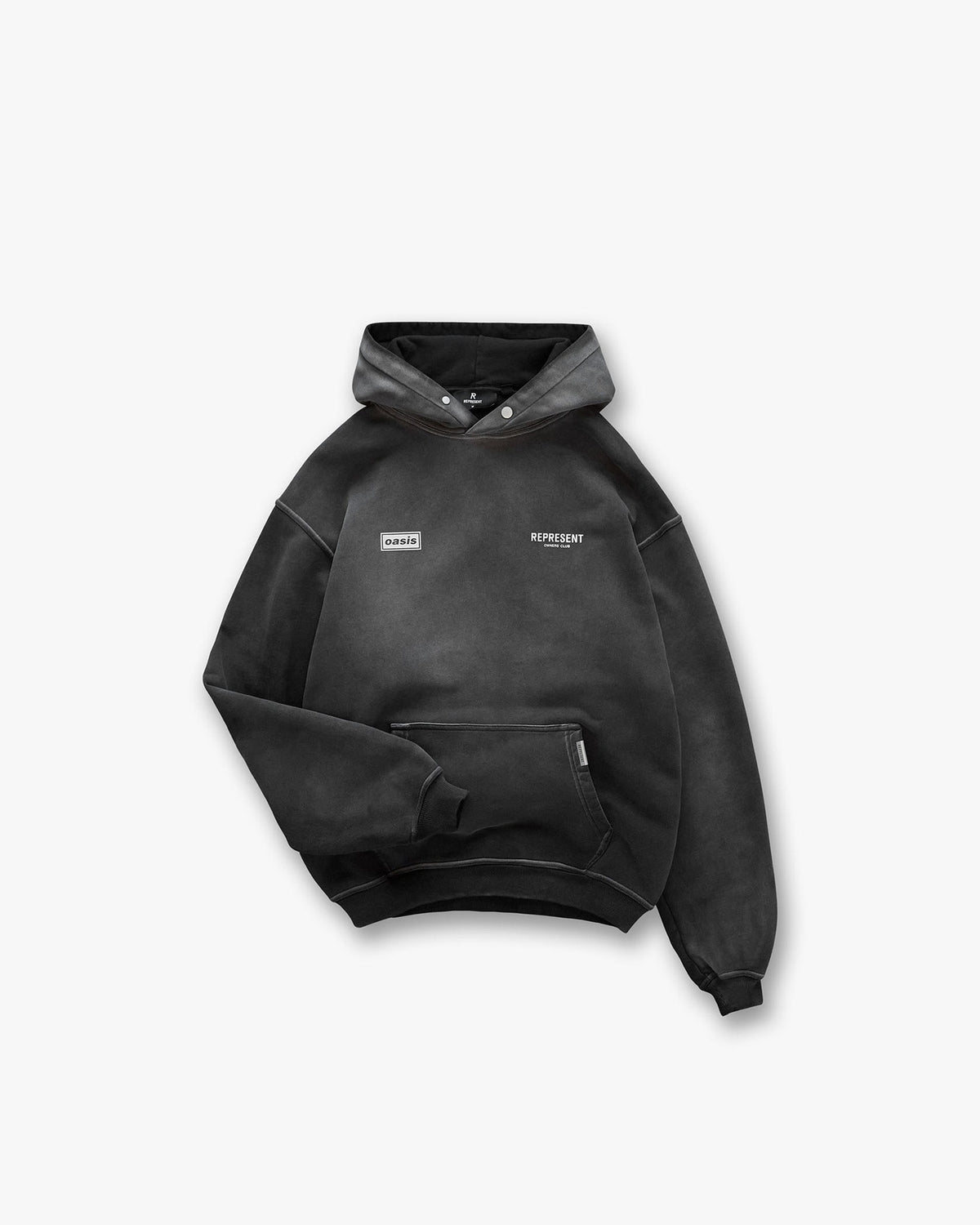 REPRESENT Represent X Oasis Owners Club Hoodie - Stained Black
