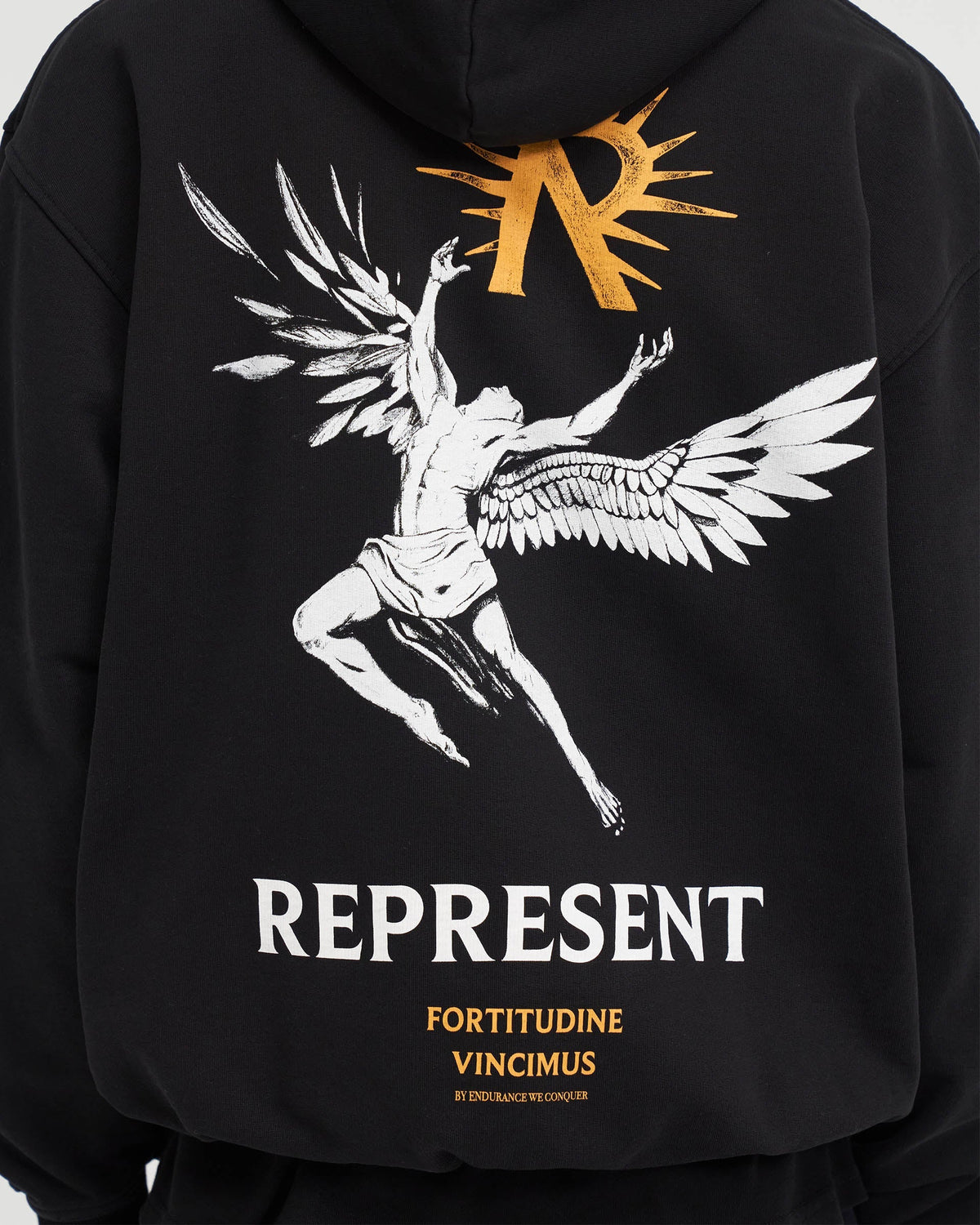 REPRESENT Icarus Hoodie - Jet Black