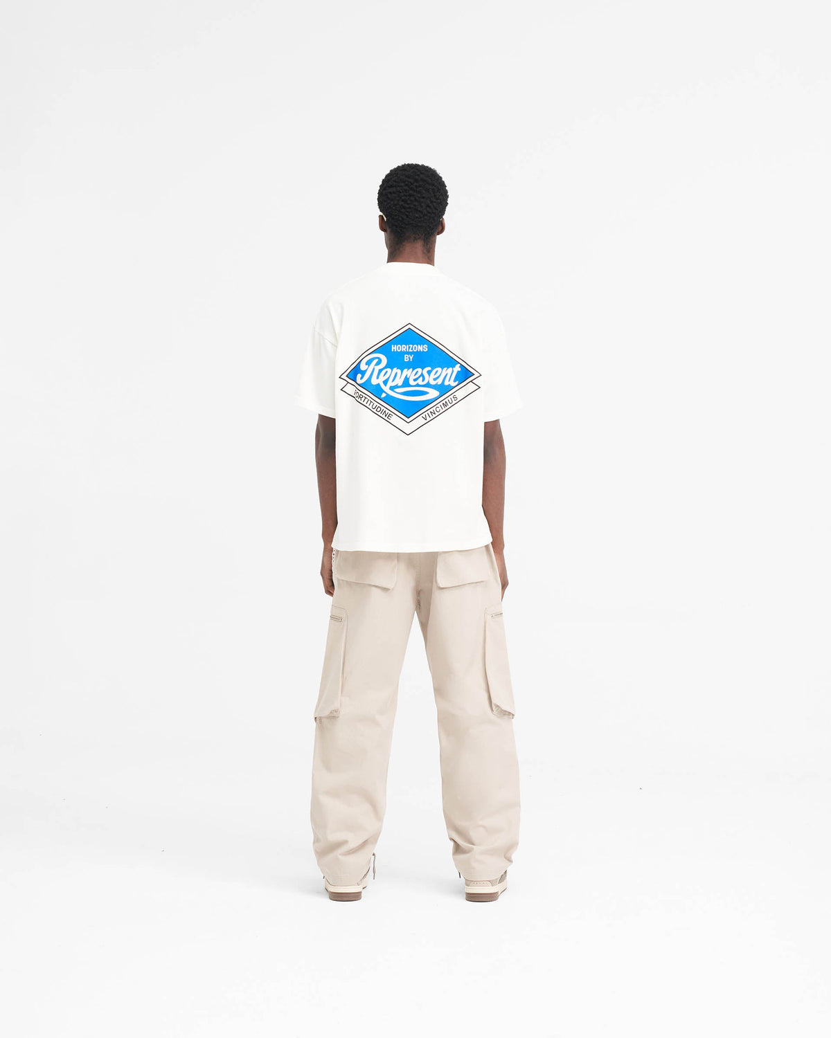 REPRESENT Classic Parts T-Shirt - Flat White