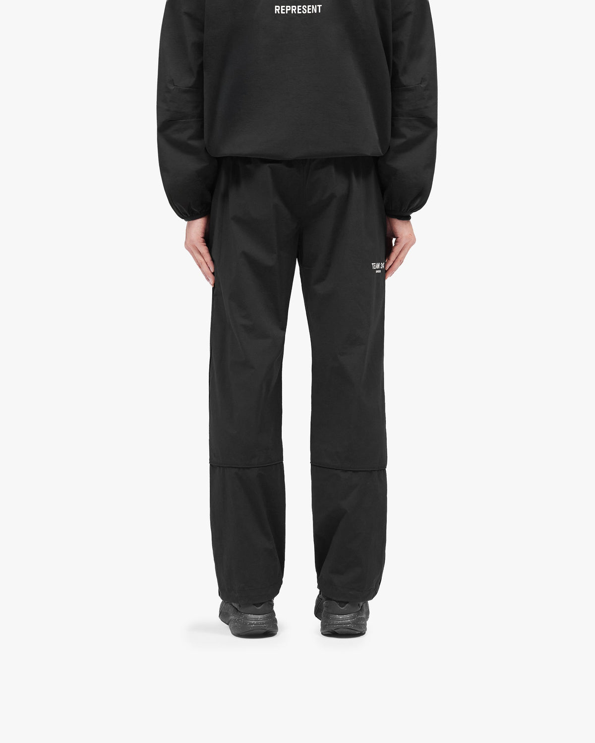 REPRESENT Team 247 Straight Leg Track Pant - Jet Black