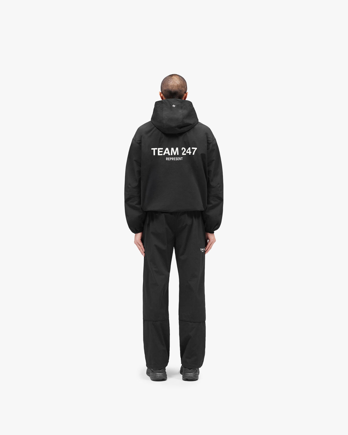 REPRESENT Team 247 Straight Leg Track Pant - Jet Black