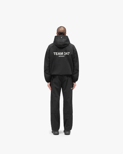 REPRESENT Team 247 Straight Leg Track Pant - Jet Black