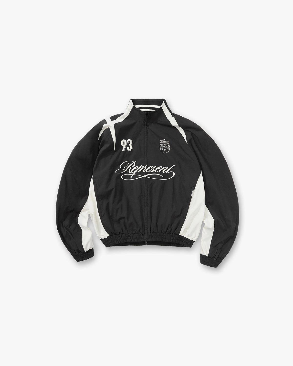 REPRESENT Track Star Jacket - Jet Black