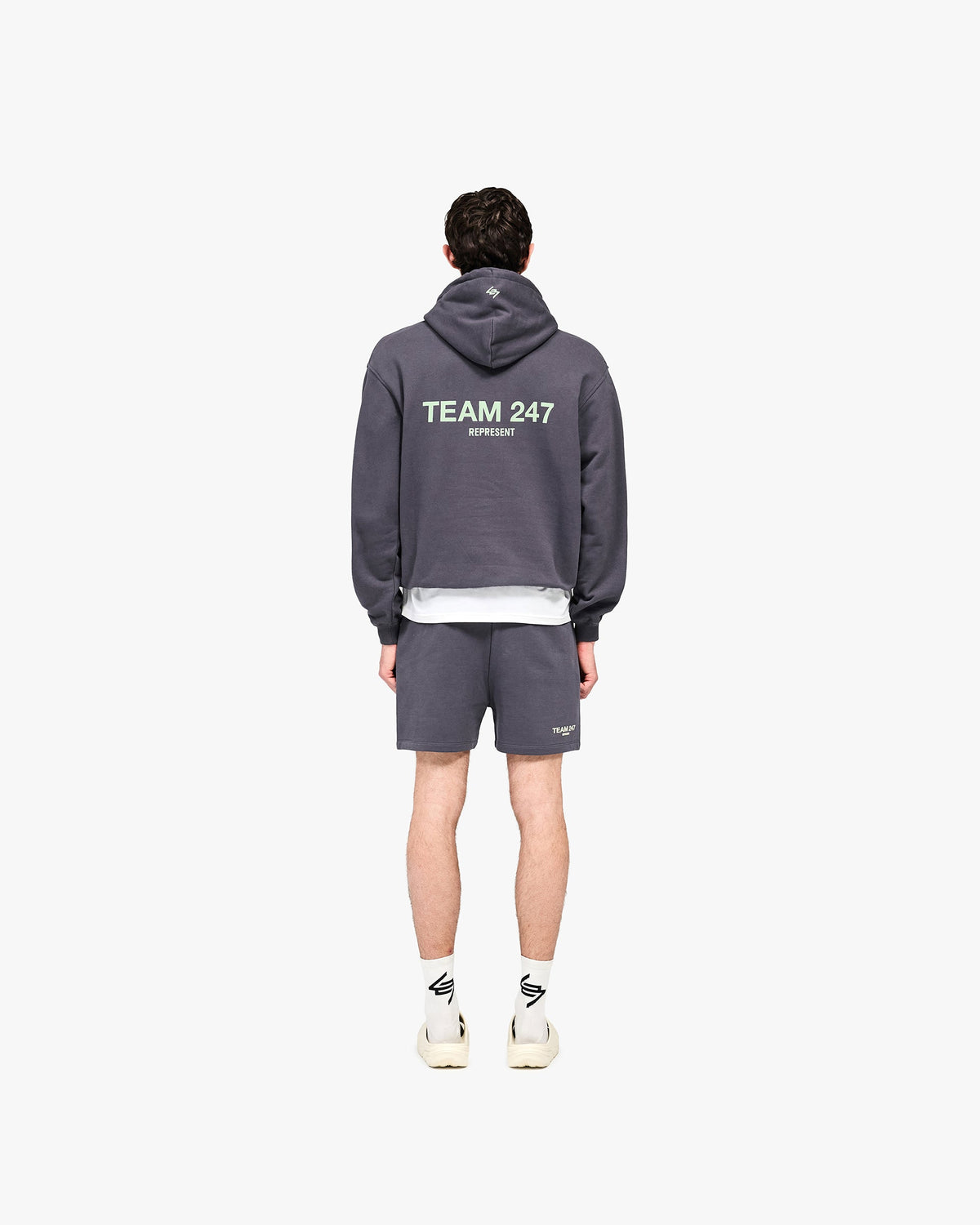 REPRESENT Team 247 Oversized Hoodie - Graphene
