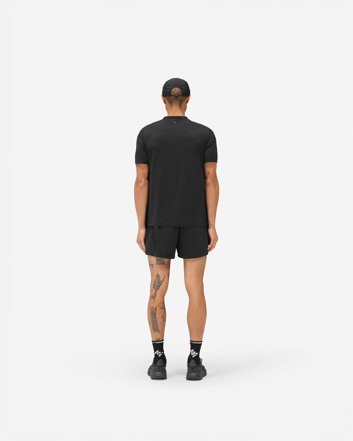 REPRESENT 247 DNA Mesh T-Shirt - Jet Black