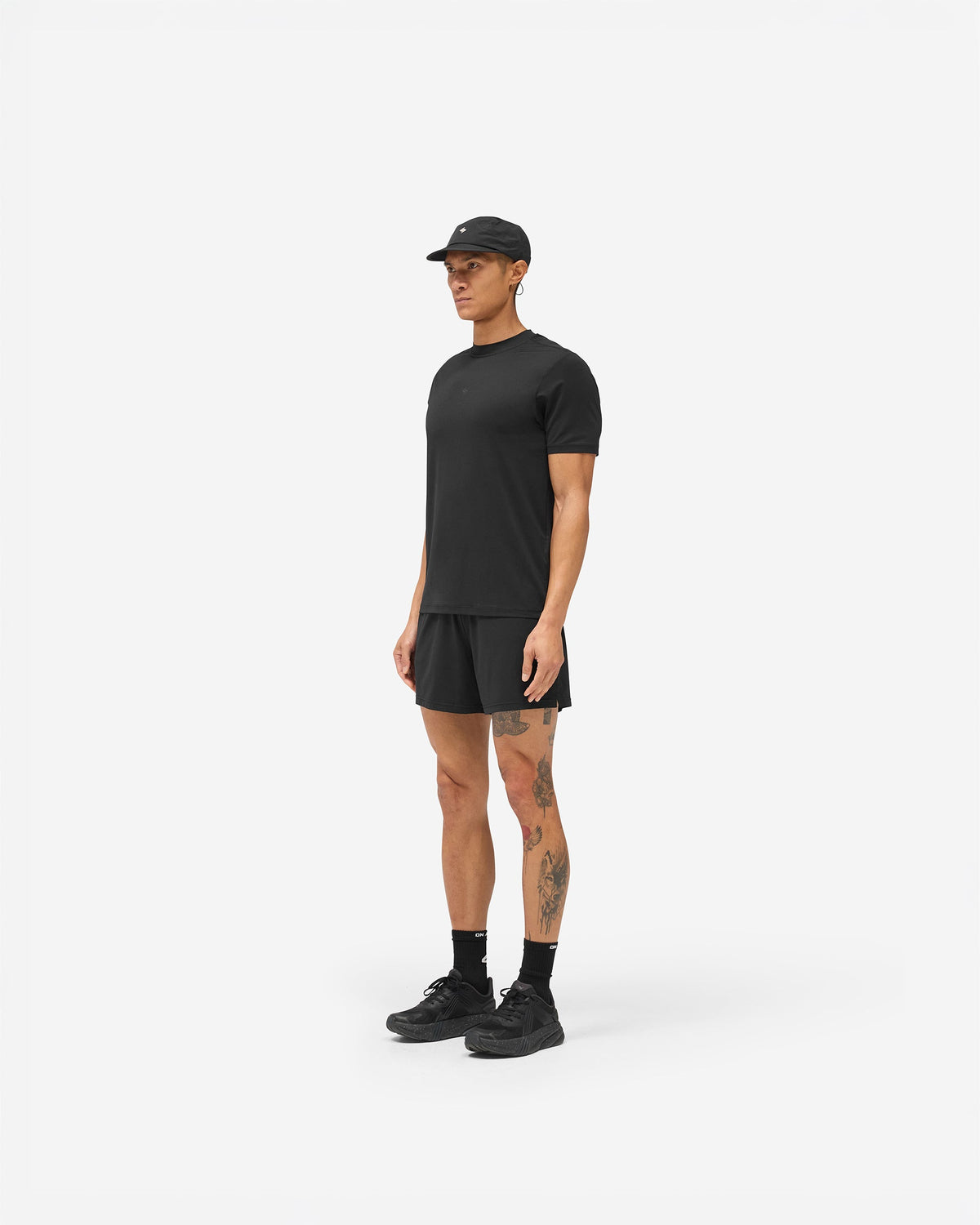 REPRESENT 247 DNA Mesh T-Shirt - Jet Black