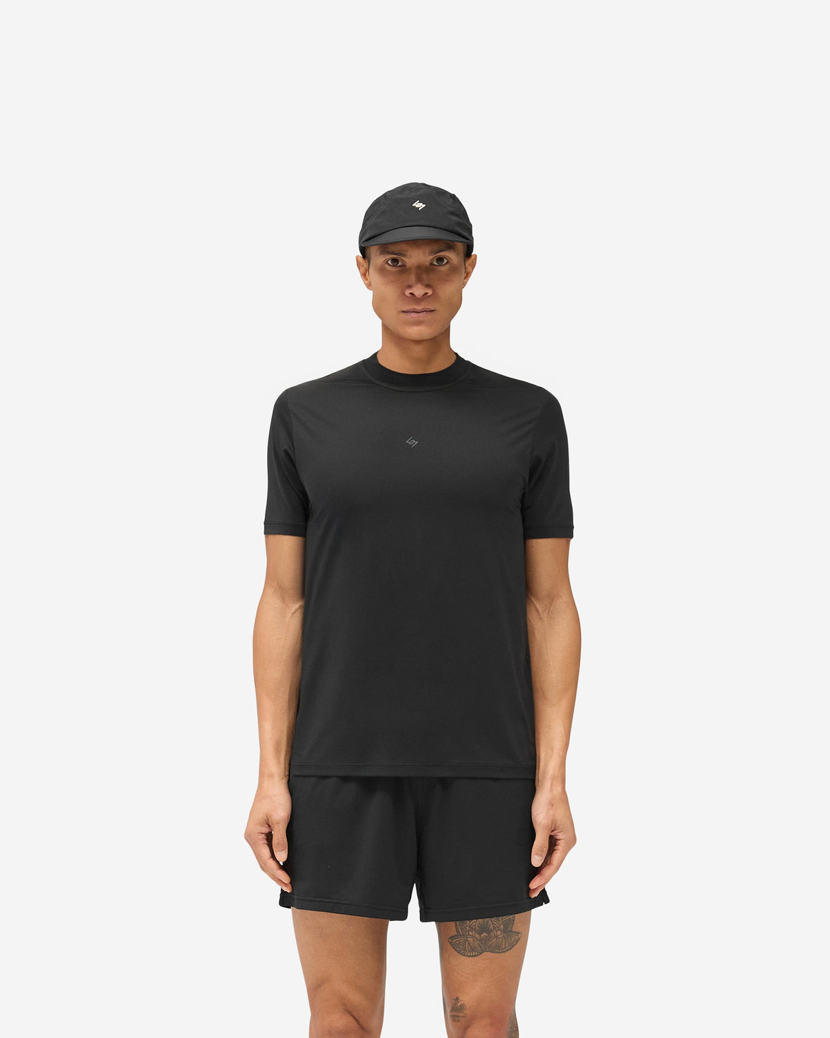 REPRESENT 247 DNA Mesh T-Shirt - Jet Black