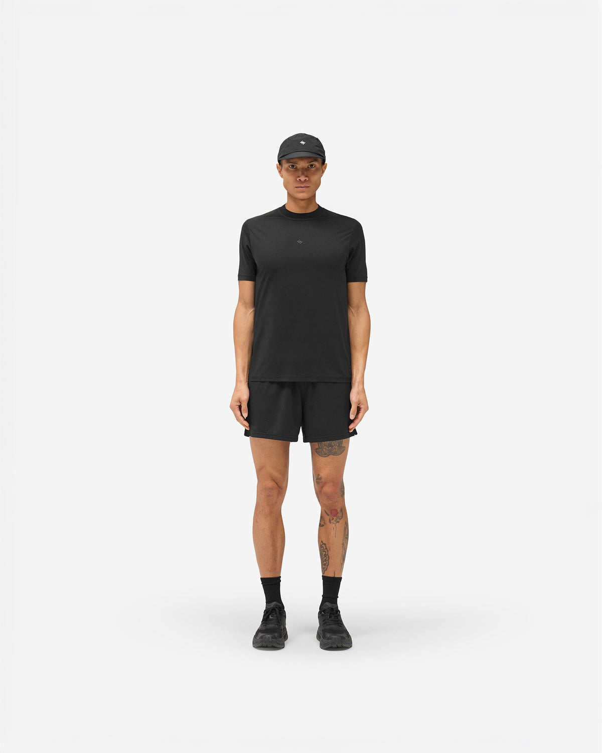 REPRESENT 247 DNA Mesh T-Shirt - Jet Black