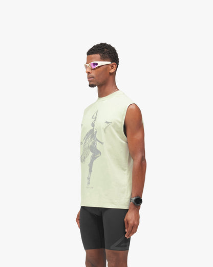 REPRESENT 247 Fallen Angel Tank - Fern