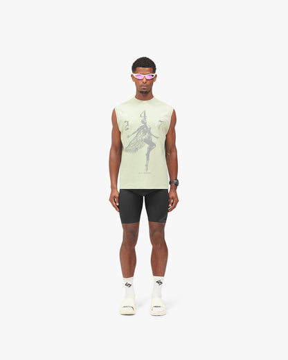 REPRESENT 247 Fallen Angel Tank - Fern