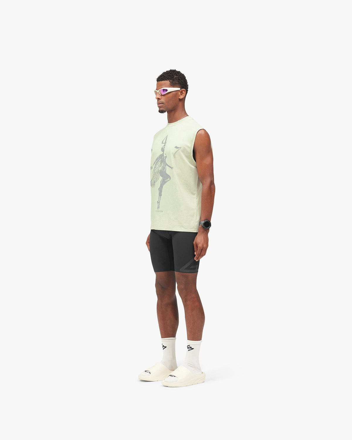 REPRESENT 247 Fallen Angel Tank - Fern
