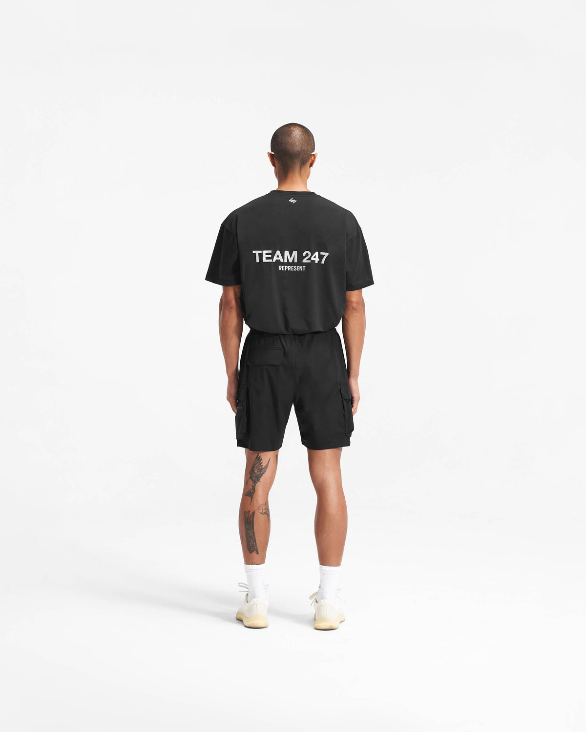 REPRESENT 247 Shorts - Black