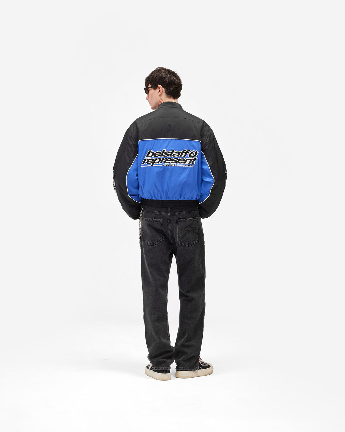 REPRESENT Represent X Belstaff Nylon Racing Jacket - Jet Black