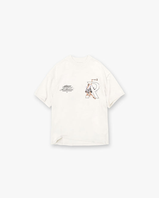 REPRESENT Hermes T-Shirt - Flat White