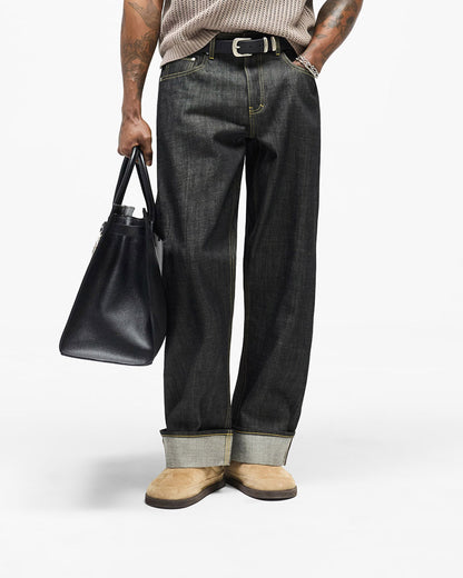 REPRESENT Selvedge Denim - Midnight Black
