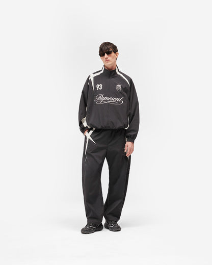 REPRESENT Track Star Jacket - Jet Black