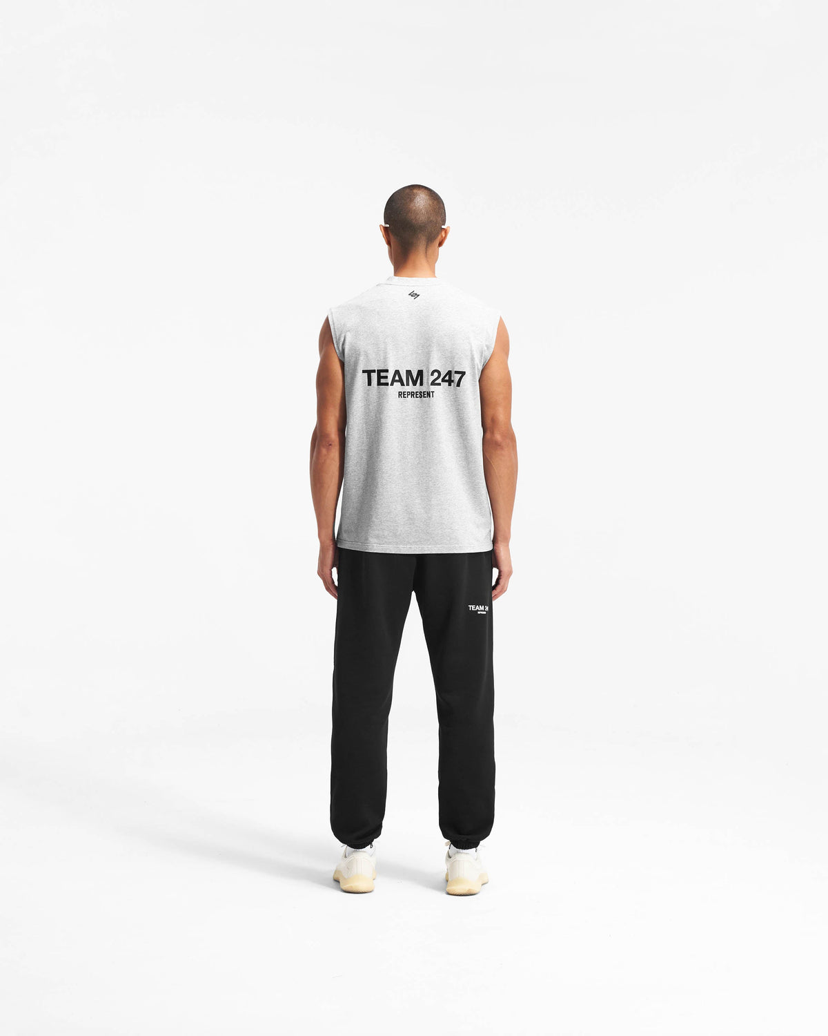 REPRESENT Team 247 Oversized Tank - Ash Grey