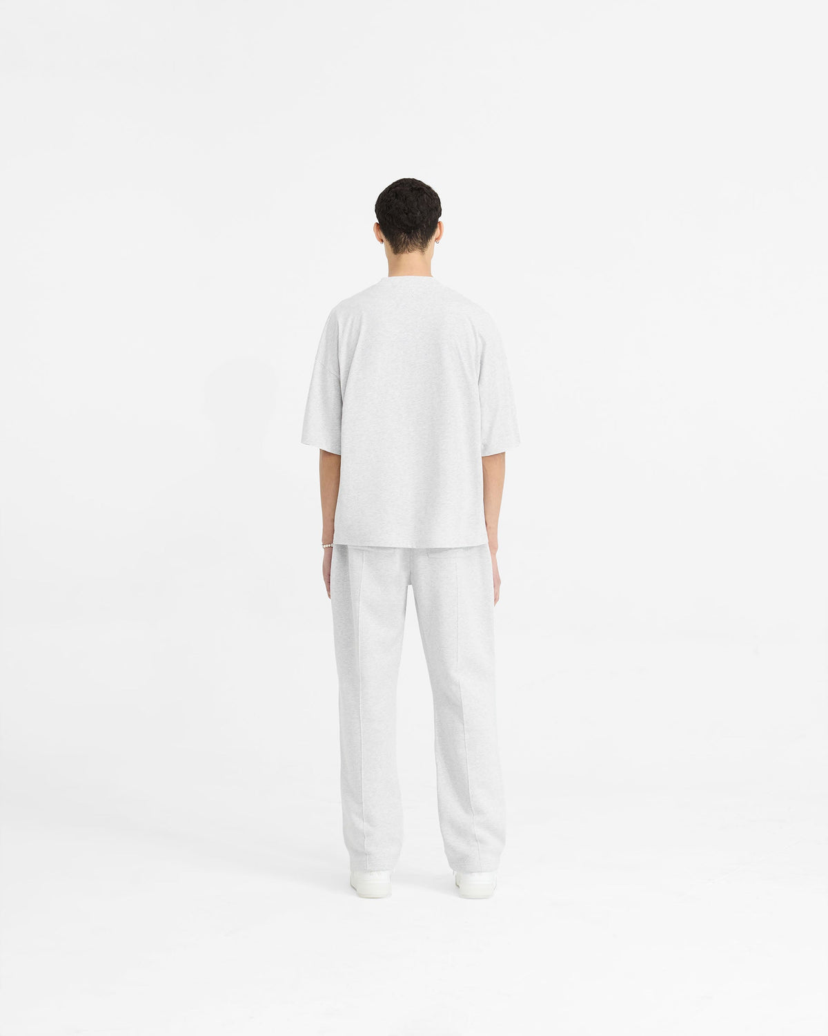 REPRESENT Initial Straight Leg Sweatpants - Ice Grey Marl