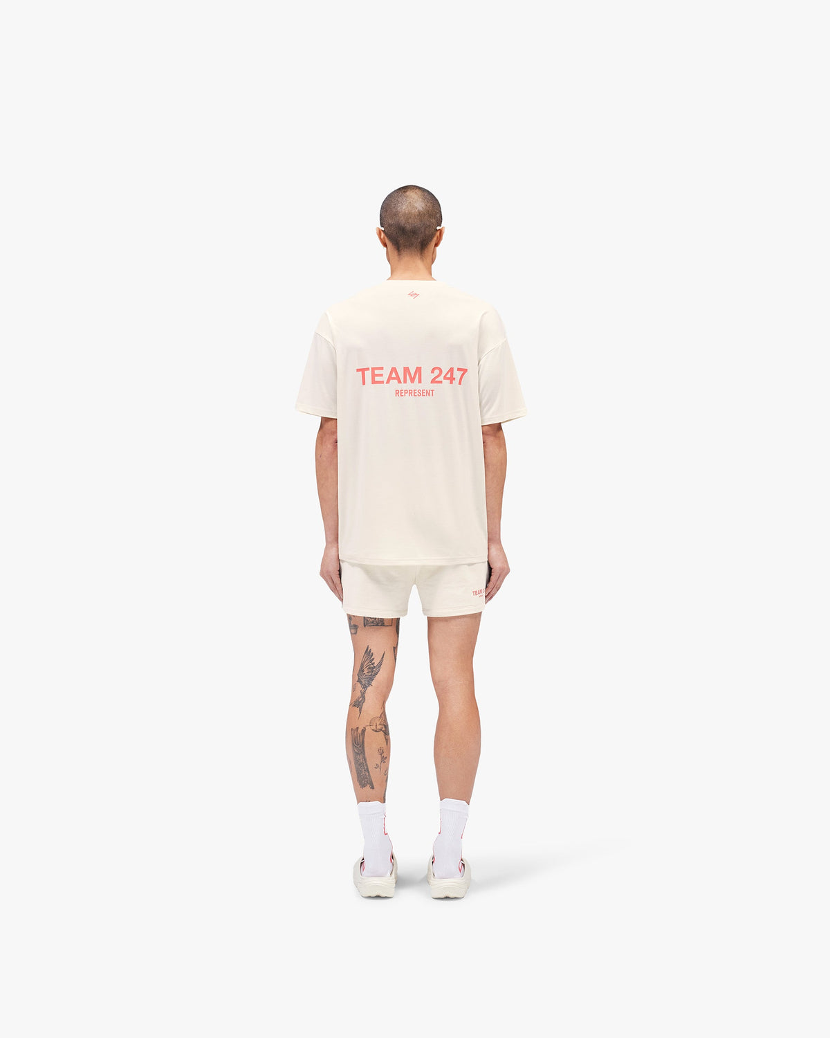 REPRESENT Team 247 Oversized T-Shirt - Cream