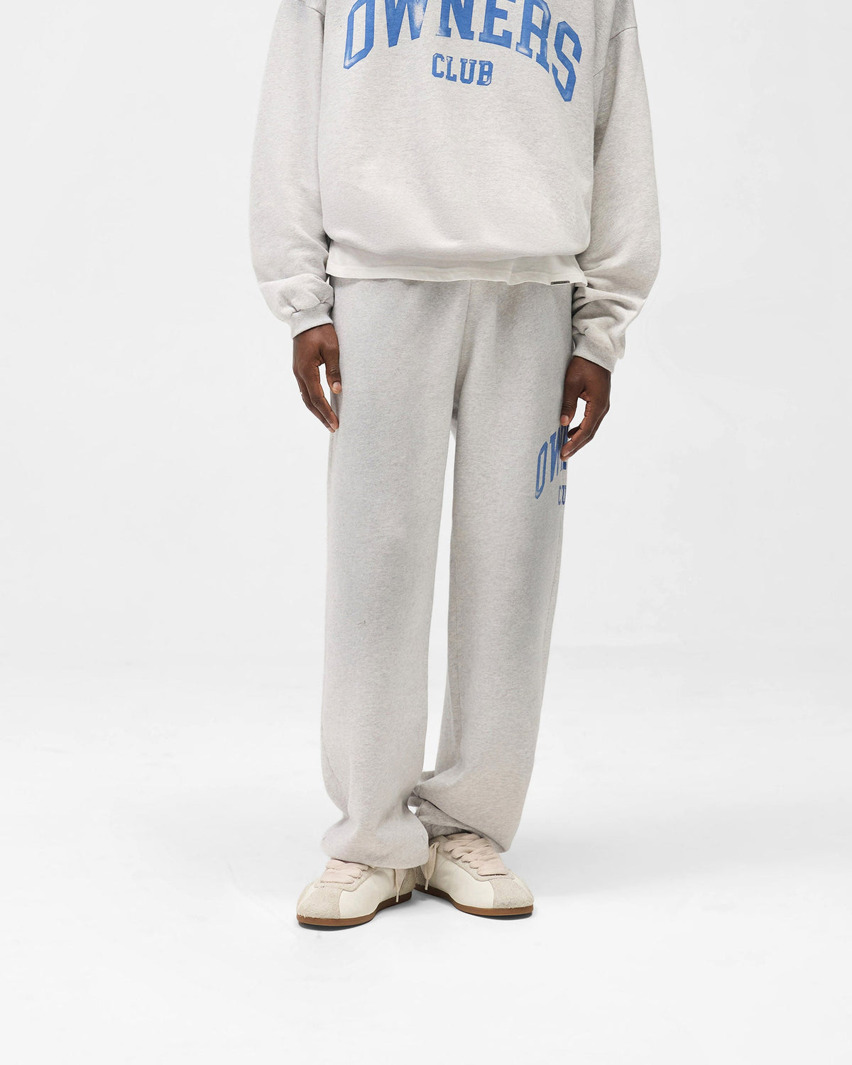 REPRESENT Represent Owners Club Sweatpant - Sprayed Ice Grey Marl