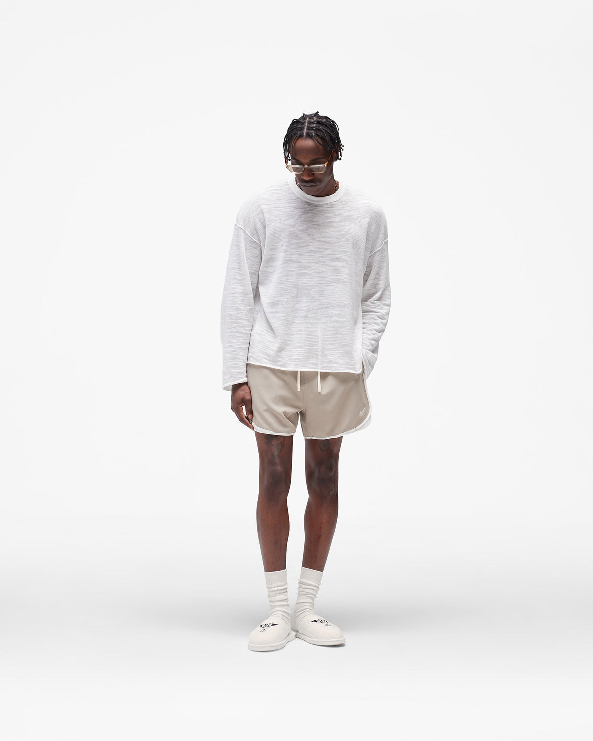 REPRESENT Cruz Short - Beige