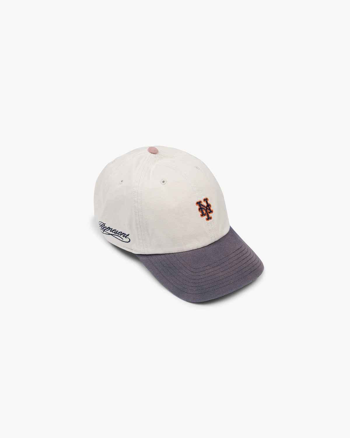 REPRESENT Represent X 47 Mini New York Mets Cap - Off White Navy