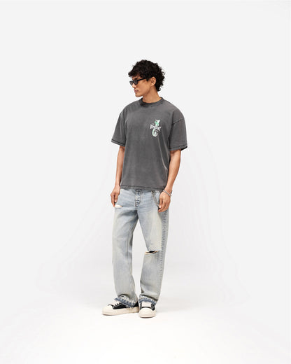 REPRESENT Represent x The Viper Room Dice T-Shirt - Vintage Grey