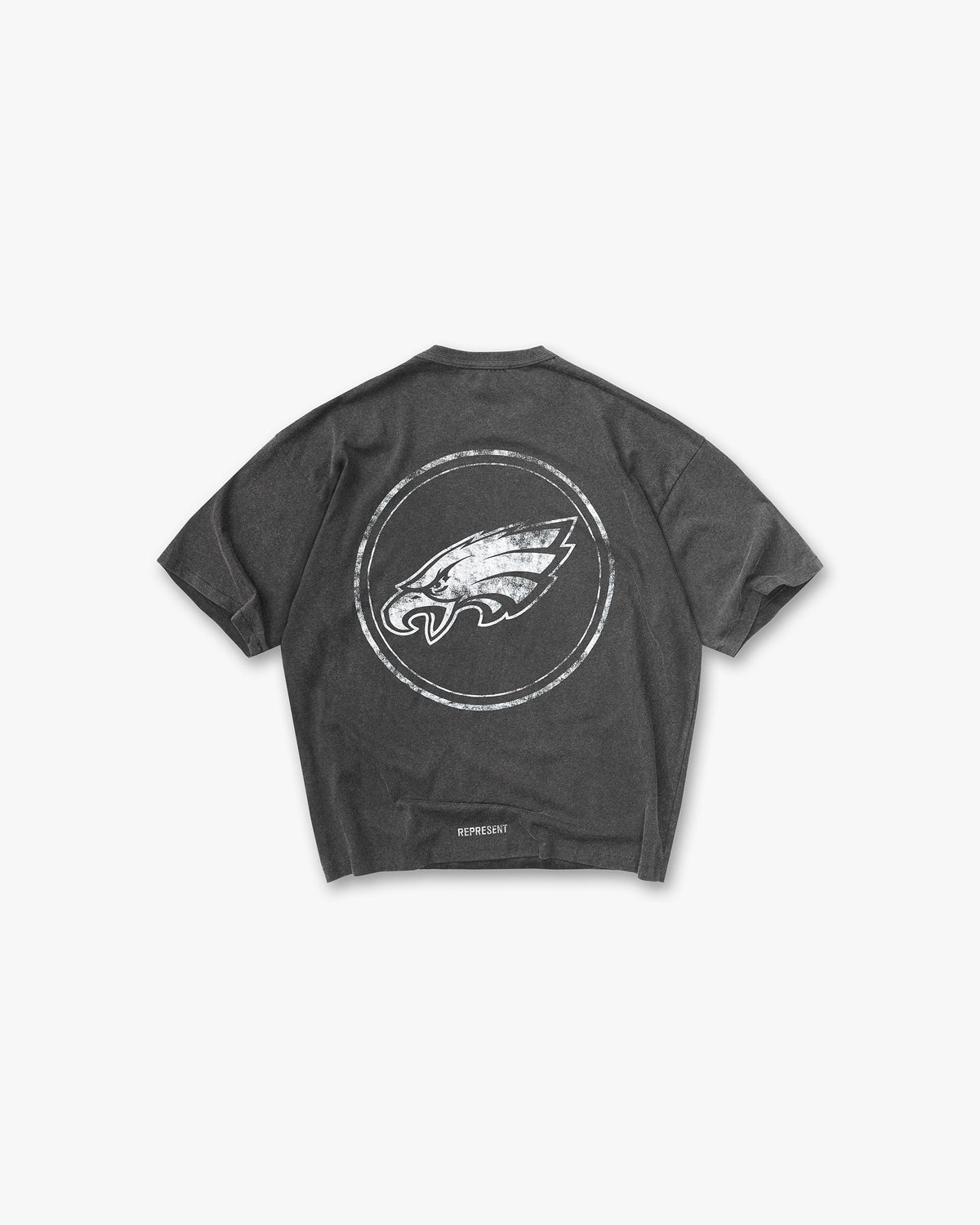 REPRESENT Philadelphia Eagles x Represent T-Shirt - Vintage Grey
