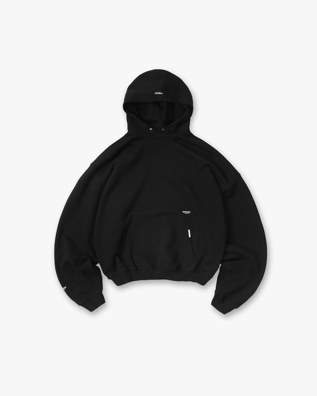 REPRESENT Micro Owners Club Hoodie - Jet Black