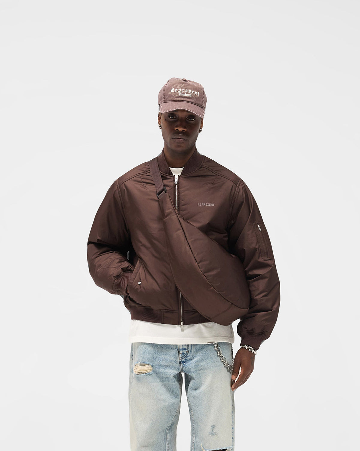 REPRESENT Smart Bomber - Nero