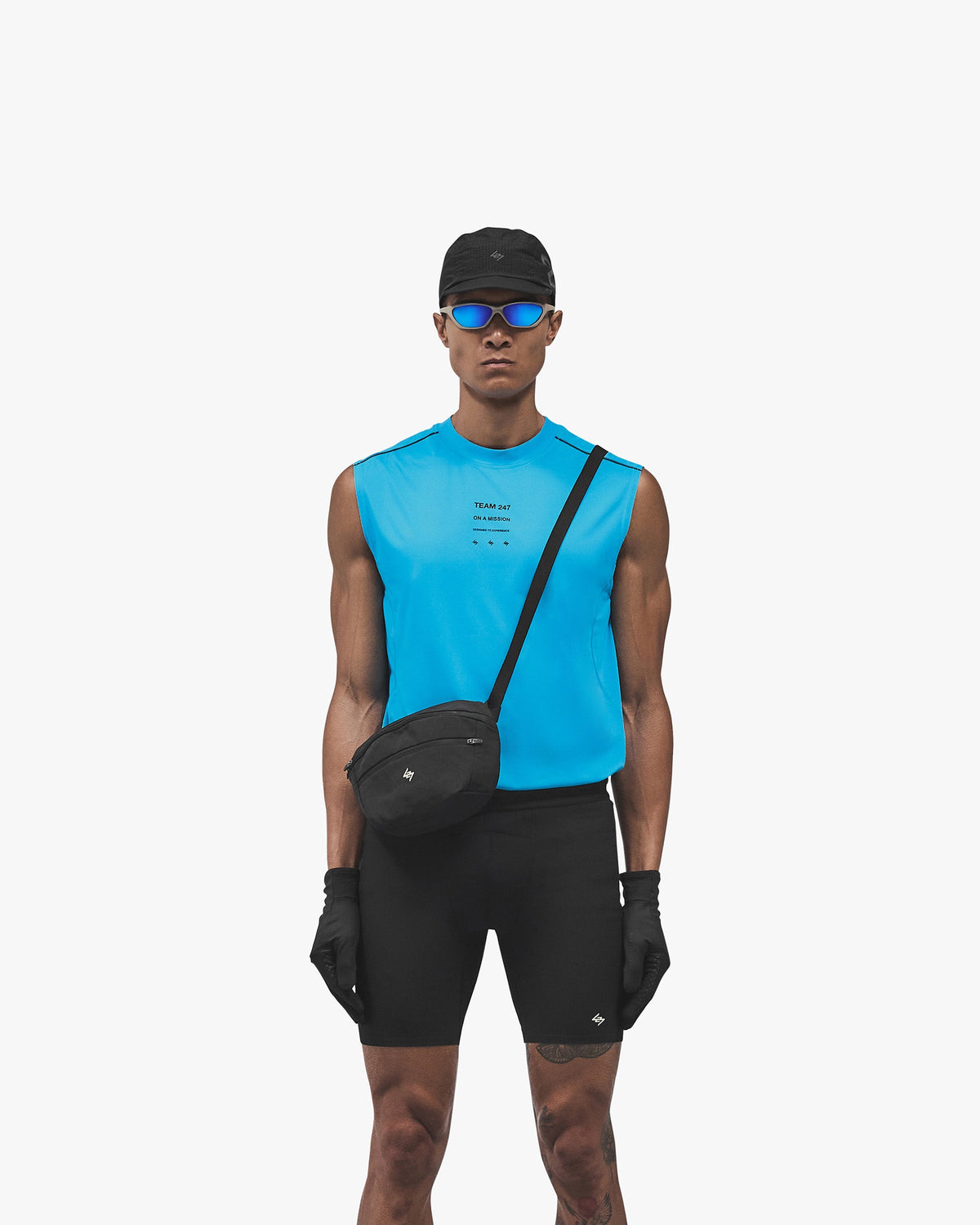 REPRESENT 247 Trail Tank - Electric Blue