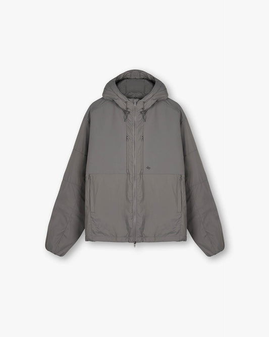 REPRESENT 247 Panelled Insulated Jacket - Steel