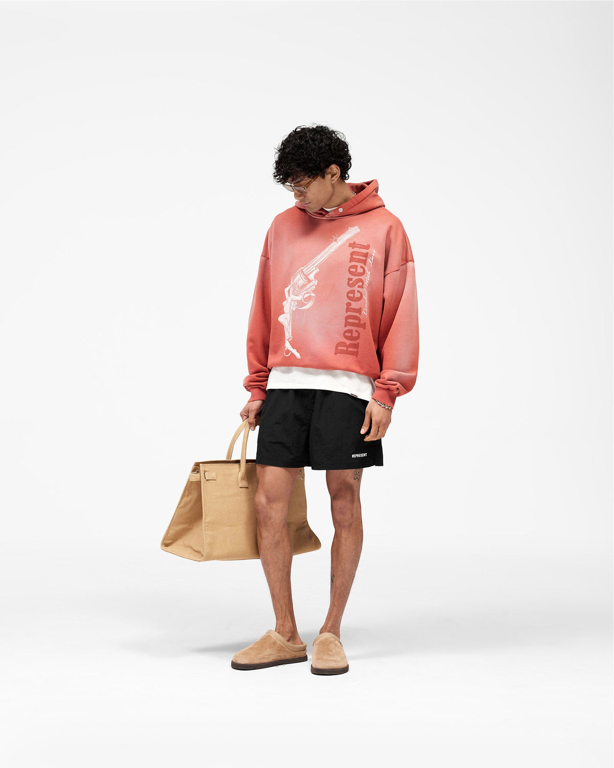 REPRESENT Represent Swim Short - Jet Black