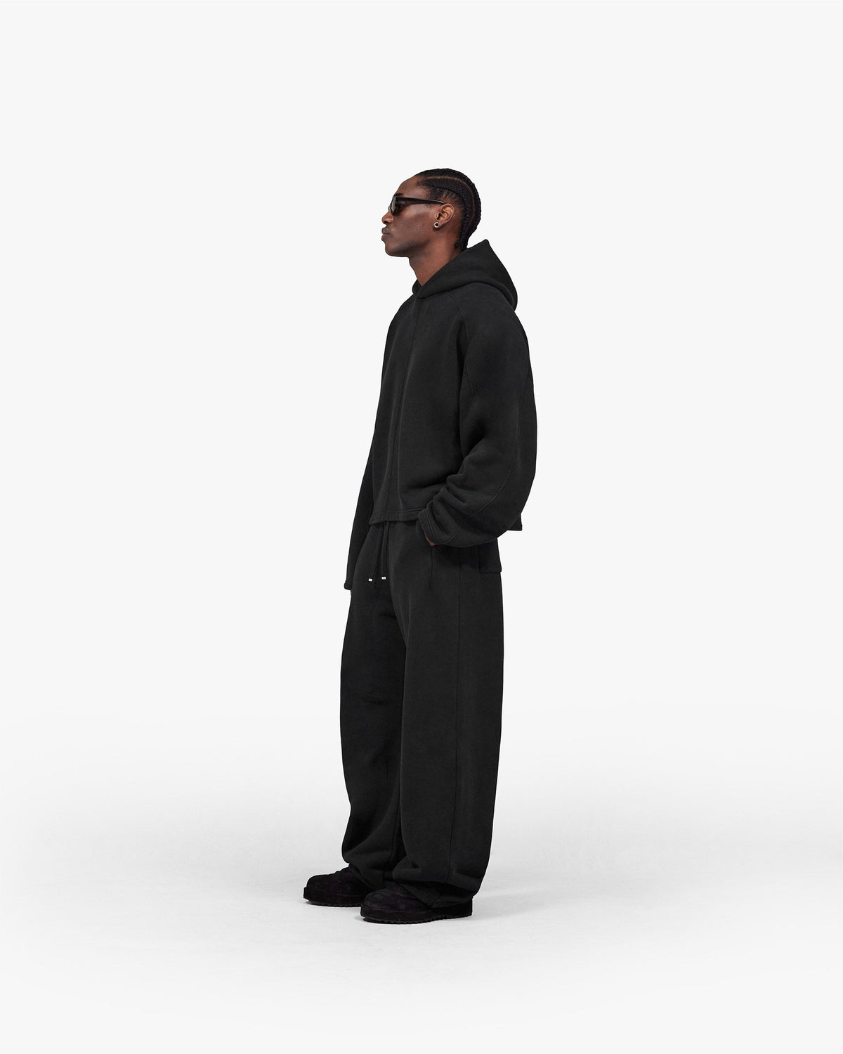 REPRESENT Heavyweight Hoodie - Jet Black