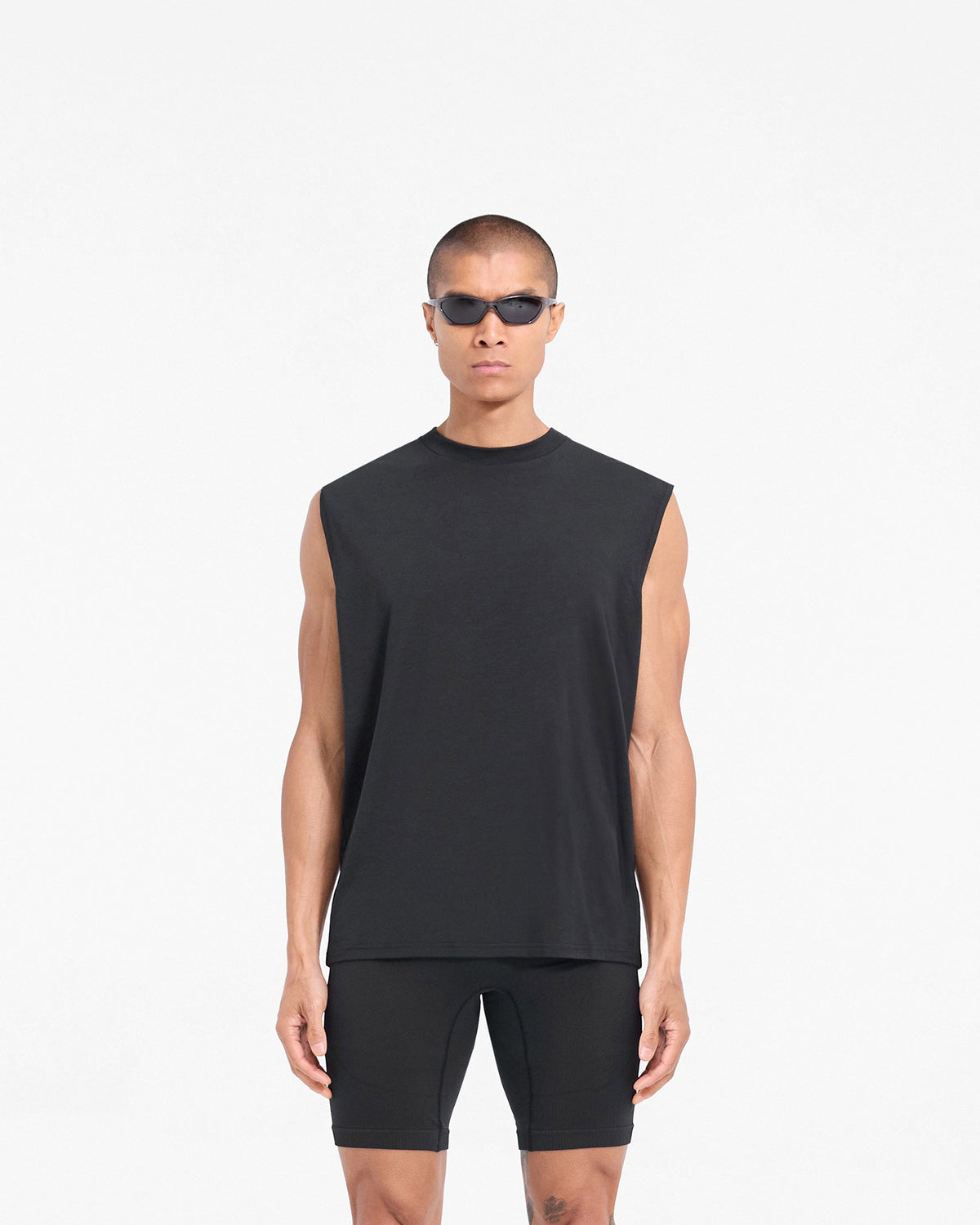 REPRESENT 247 DNA Oversized Tank - Jet Black