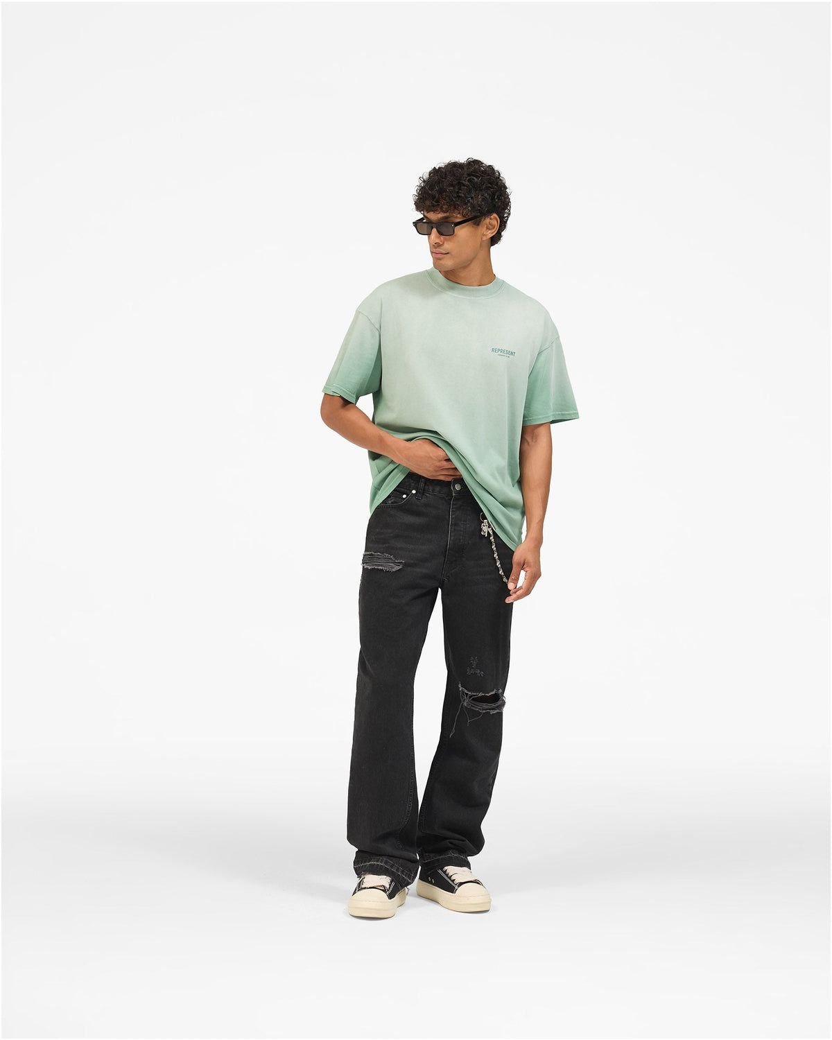 REPRESENT Represent Owners Club T-Shirt - Washed Aloe