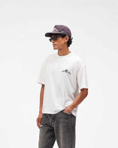 REPRESENT New York Yankees x Represent T-Shirt - Flat White