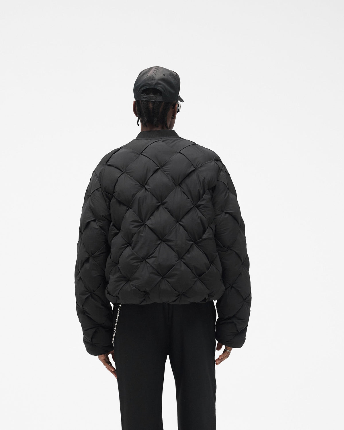 REPRESENT Pillow Puffer - Jet Black